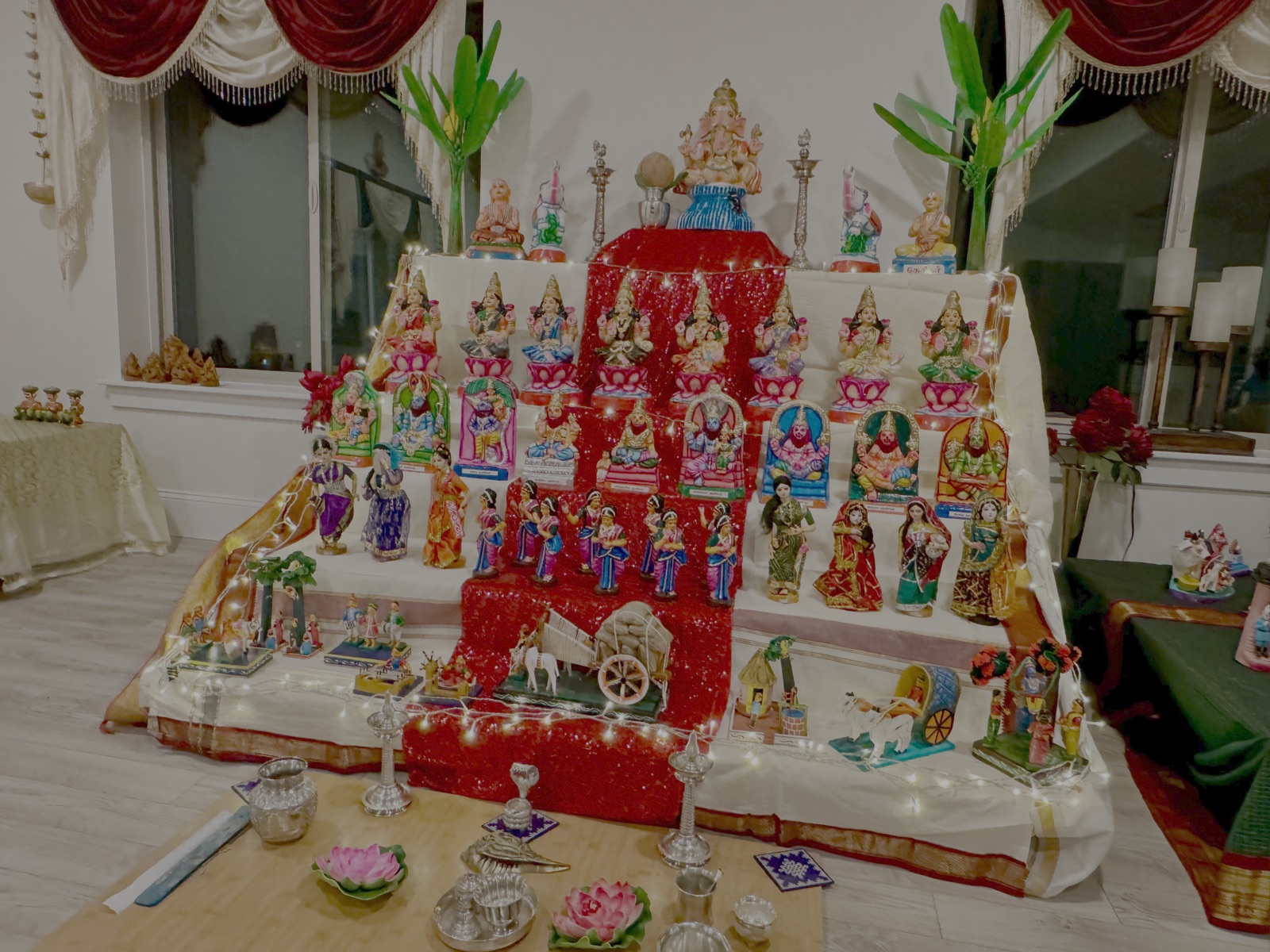 Navaratri golu doll display